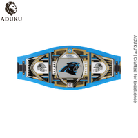 Bryce Young Carolina Panthers Autographed WWE x NFL Replica Legacy Title Belt with 2023 #1 Pick and Keep Pounding Inscriptions - Limited Edition of 9