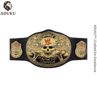 "Stone Cold" Steve Austin WWE Autographed Smoking Skull Championship Replica Title Belt