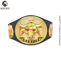 The Rock Brahma Bull Replica Championship Title Belt