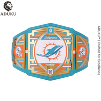Miami Dolphins WWE x NFL Replica Legacy Title Belt