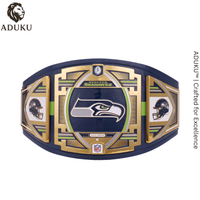 Seattle Seahawks WWE x NFL Replica Legacy Title Belt