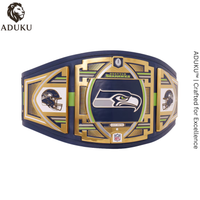 Seattle Seahawks WWE x NFL Replica Legacy Title Belt