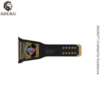 Cody Rhodes WWE Autographed Undisputed Championship Replica Title Belt with Talent Side Plates