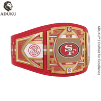 San Francisco 49ers WWE x NFL Replica Legacy Title Belt