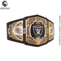 Las Vegas Raiders WWE x NFL Replica Legacy Title Belt