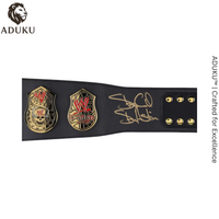 "Stone Cold" Steve Austin WWE Autographed Smoking Skull Championship Replica Title Belt