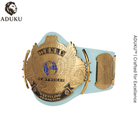 Light Blue WWE Winged Eagle Championship Replica Title Belt