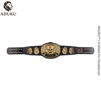 "Stone Cold" Steve Austin WWE Autographed Smoking Skull Championship Replica Title Belt