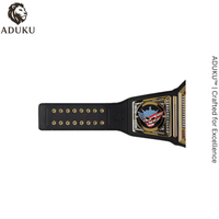 Cody Rhodes WWE Autographed Undisputed Championship Replica Title Belt with Talent Side Plates