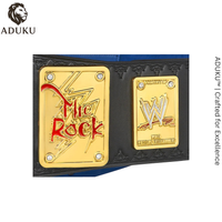 The Rock Brahma Bull Replica Championship Title Belt