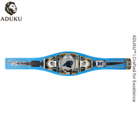 Bryce Young Carolina Panthers Autographed WWE x NFL Replica Legacy Title Belt with 2023 #1 Pick and Keep Pounding Inscriptions - Limited Edition of 9