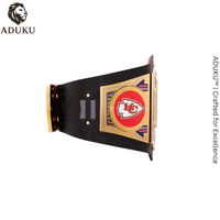 Kansas City Chiefs Super Bowl LVIII Champions WWE x NFL Replica Legacy Title Belt