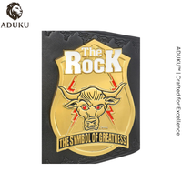 The Rock Brahma Bull Replica Championship Title Belt