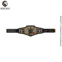 Cody Rhodes WWE Autographed Undisputed Championship Replica Title Belt with Talent Side Plates