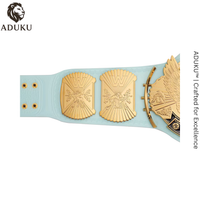Light Blue WWE Winged Eagle Championship Replica Title Belt